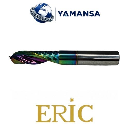 8 MM Tek Ağız Alüminyum Karbür Freze Kesme BOY:25MM ERİC
