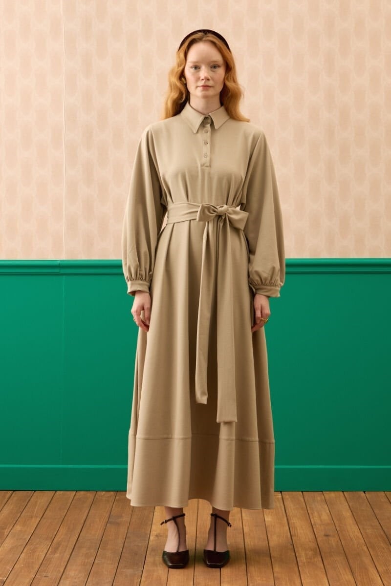 Vizon Vintage Elbise