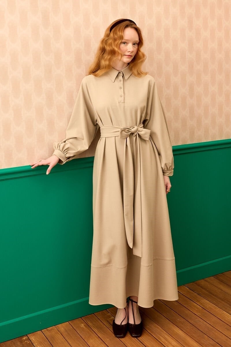Vizon Vintage Elbise