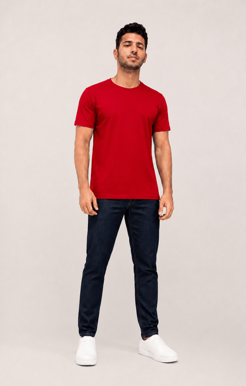 Unisex O Yaka Tişört - 30/1 Compact Penye Süprem