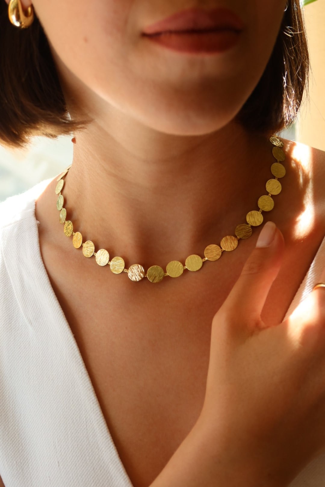 Pul Gold Kolye