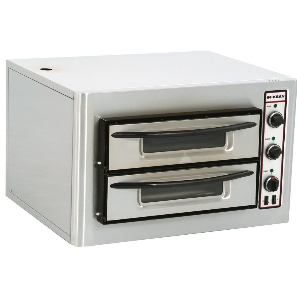 İnoksan-Pizza Fırını Çift Katlı 4+4 Adet 30 cm INT-SG0038