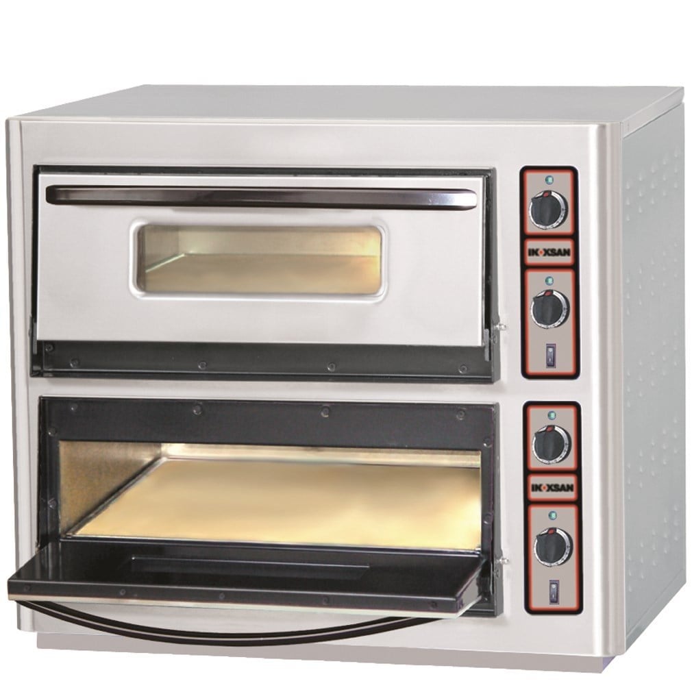 İnoksan-Pizza Fırını Çift Katlı 9+9 Adet 30 cm INT-SG0004