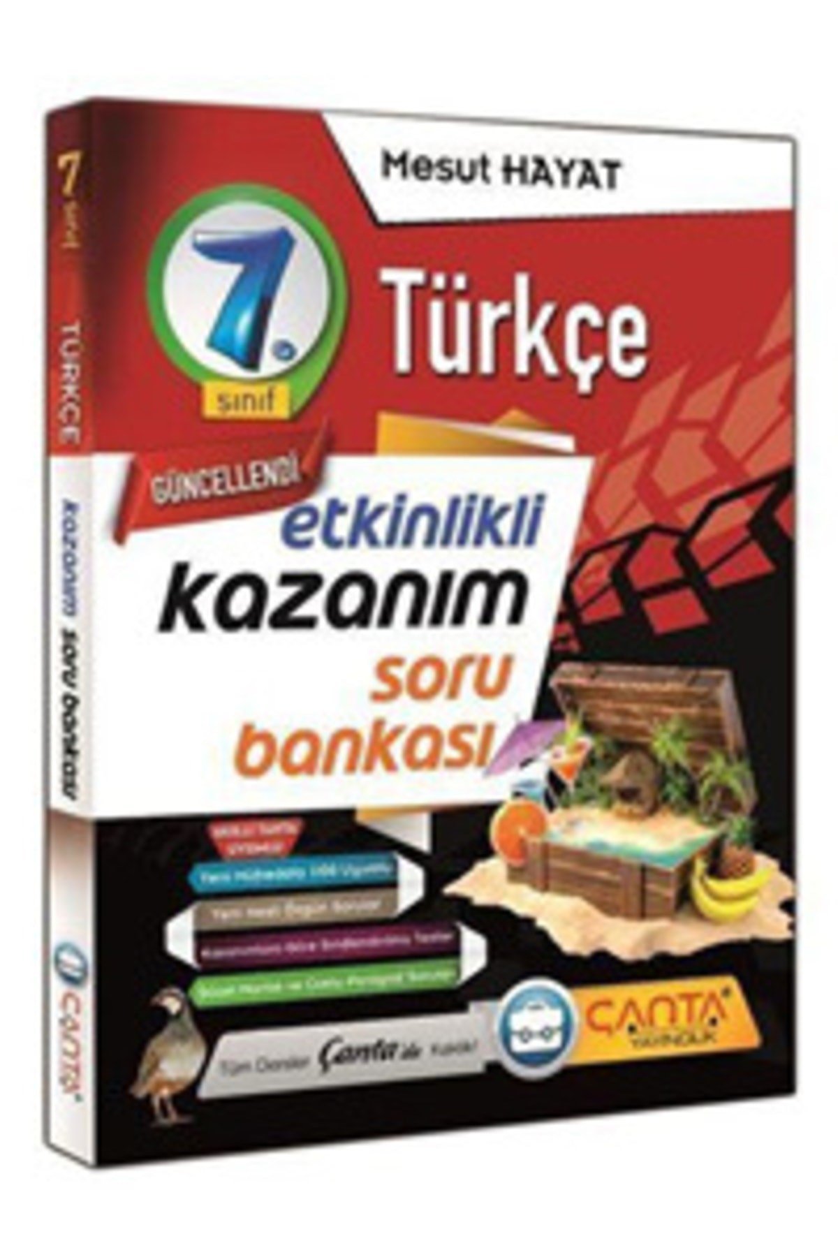 7. Sınıf Türkçe Kazanım Soru Bankası 9786257021227