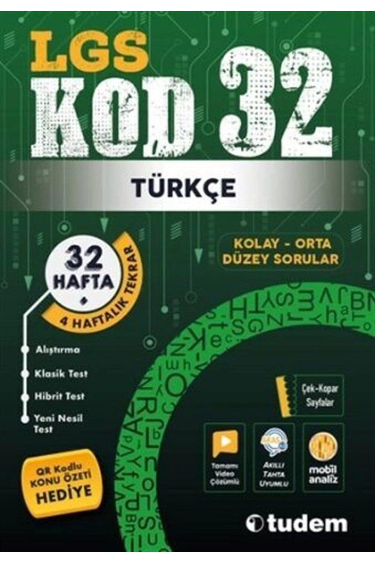 8.sınıf Türkçe Kod 32 Soru Bankası