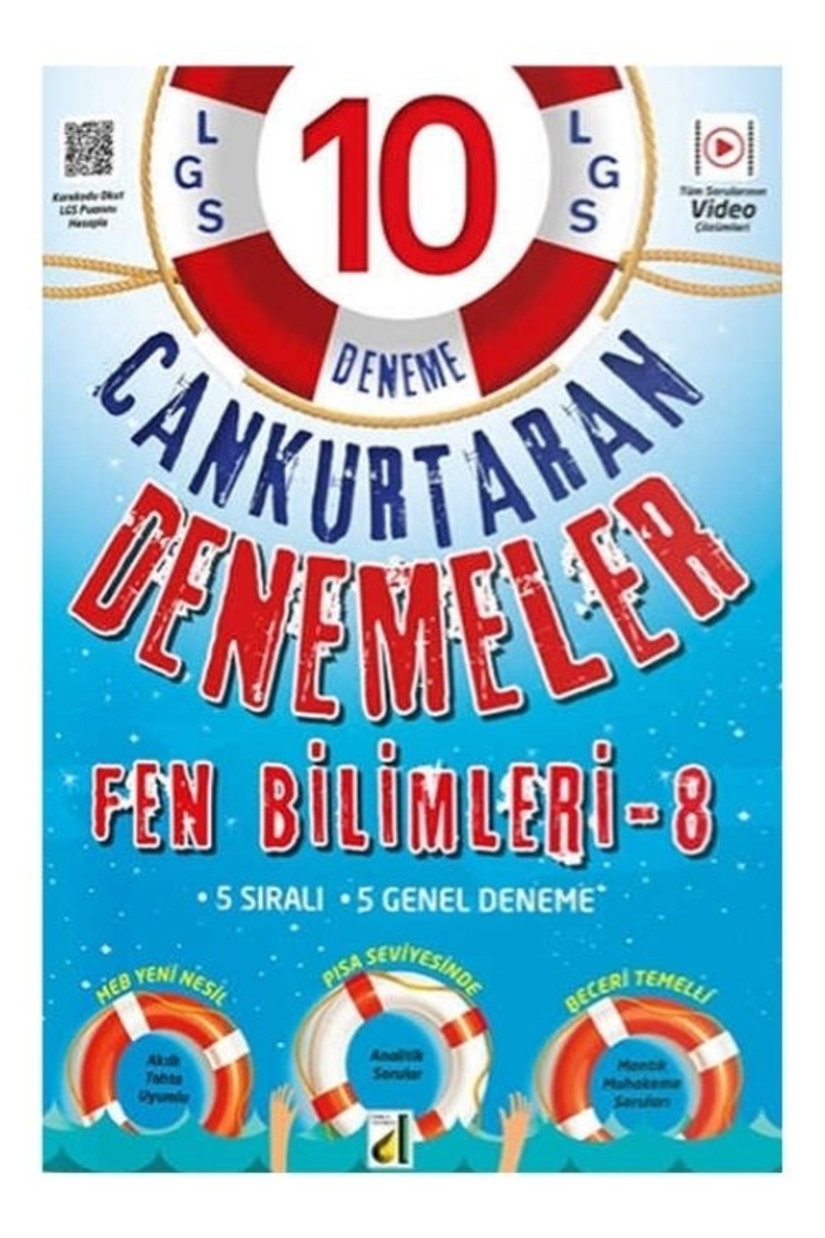 8.Sınıf Fen Bilimleri Cankurtaran 10 Lu Deneme Damla Yayınevi