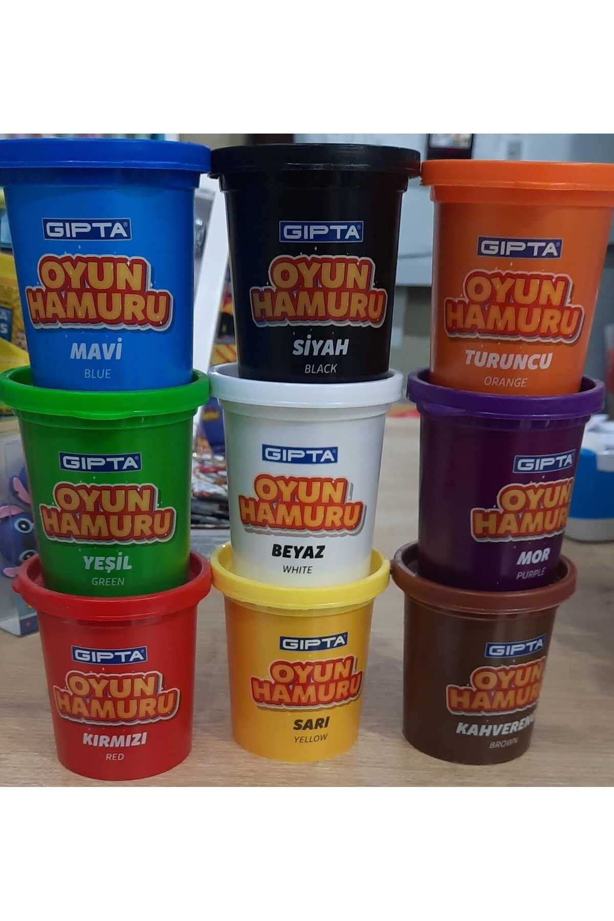 9 Renk Oyun Hamuru 120gr*9 Adet
