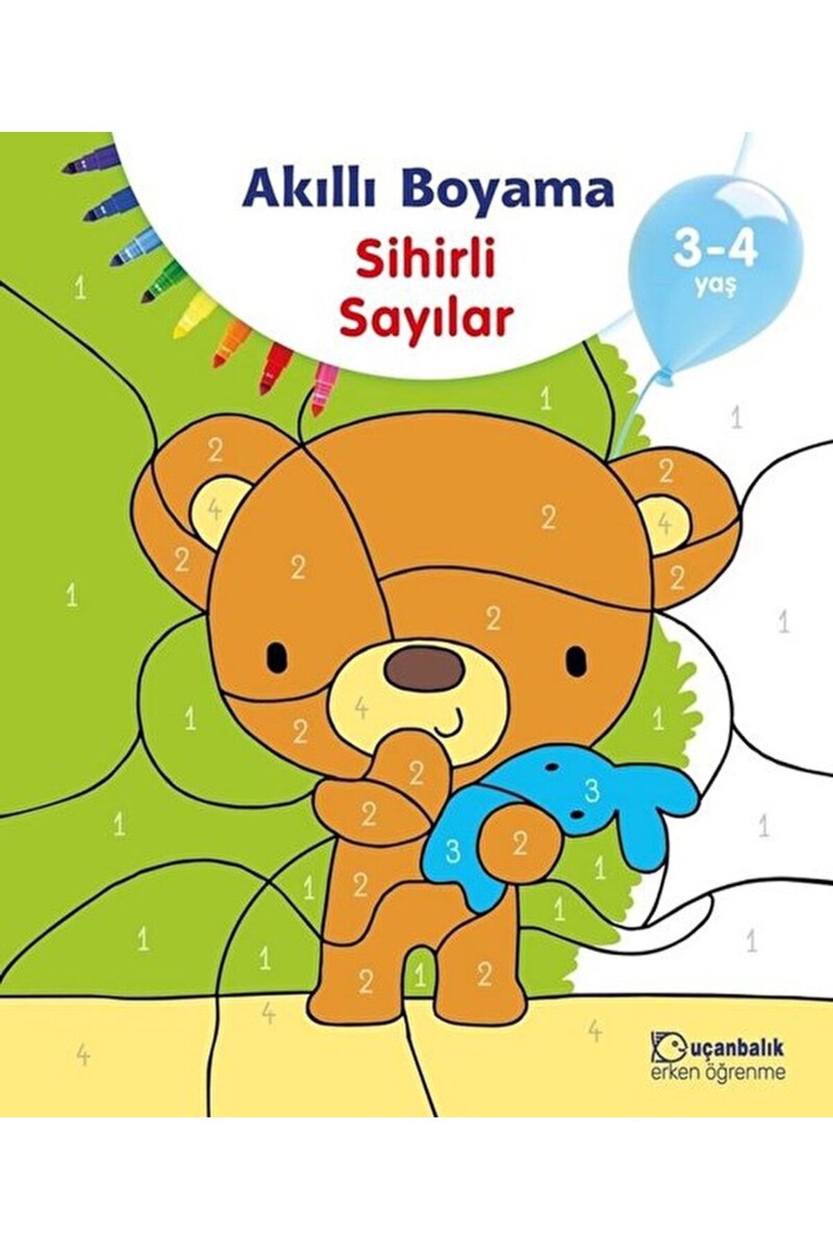 Akıllı Boyama - Sihirli Sayılar / Kolektif / Uçanbalık Yayıncılık / 9789755873213