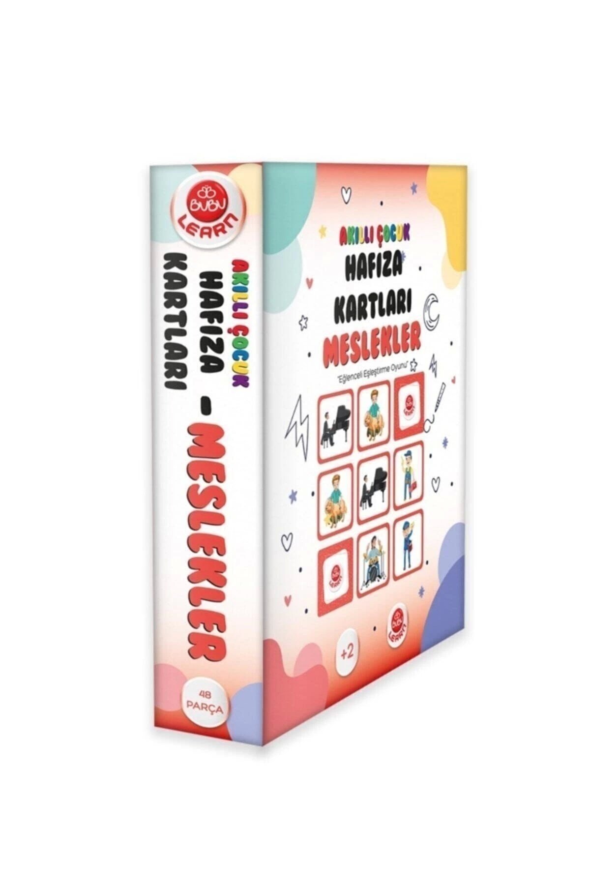 Akıllı Çocuk Hafıza Kartları Meslekler Eşleştirme Oyunu