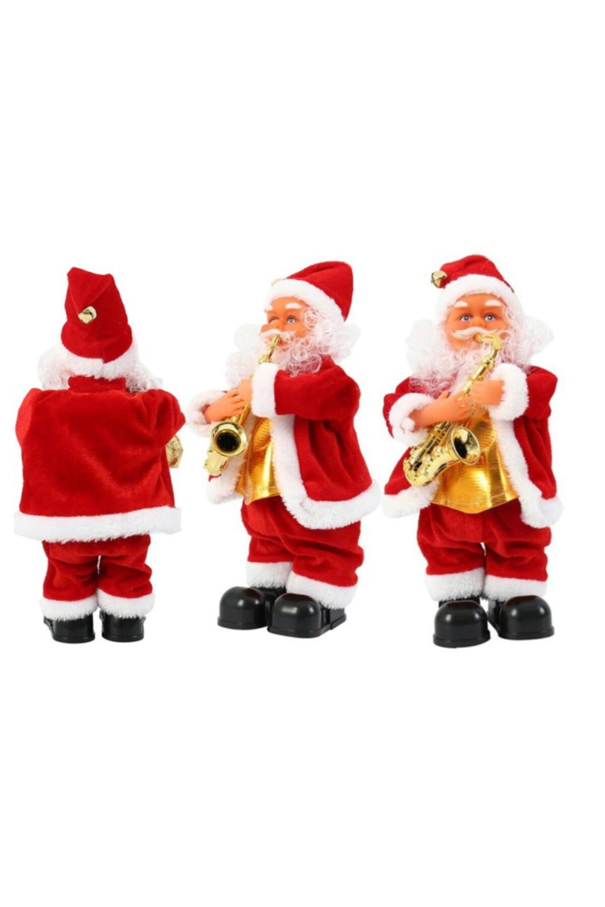 Borozan Çalan Noel Baba - Müzikli Noel Baba - Hareketli Noel Baba - Sesli Noel Baba - Noel Baba