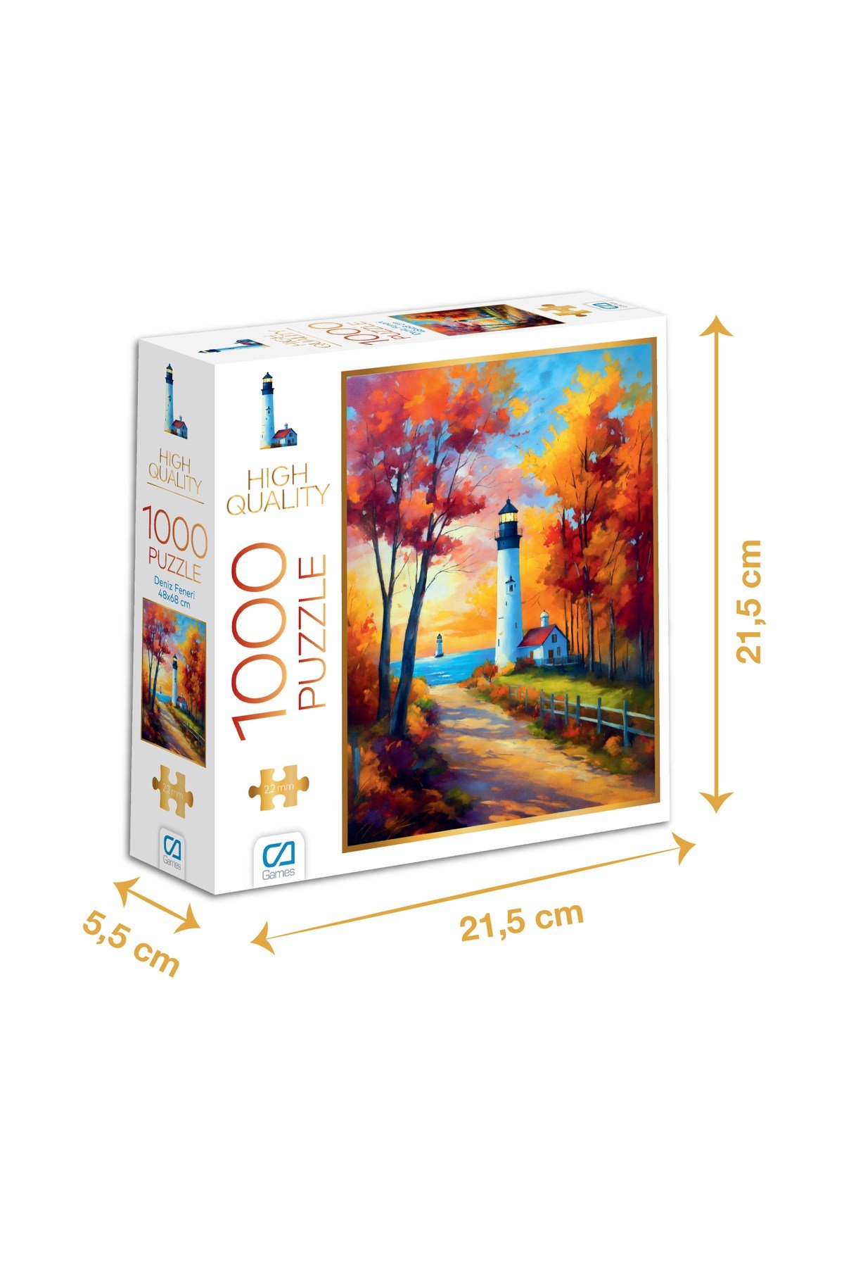 C&A Games Deniz Feneri 1000 Parça Puzzle
