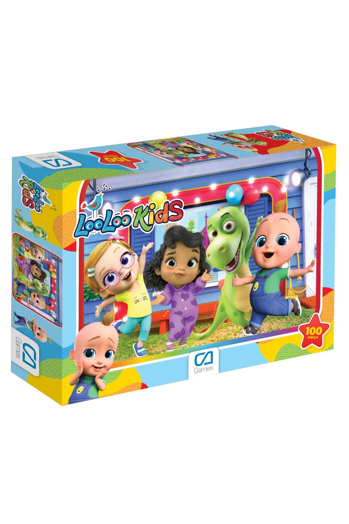 CA GAMES LOOLOOKİDS PUZZLE 100