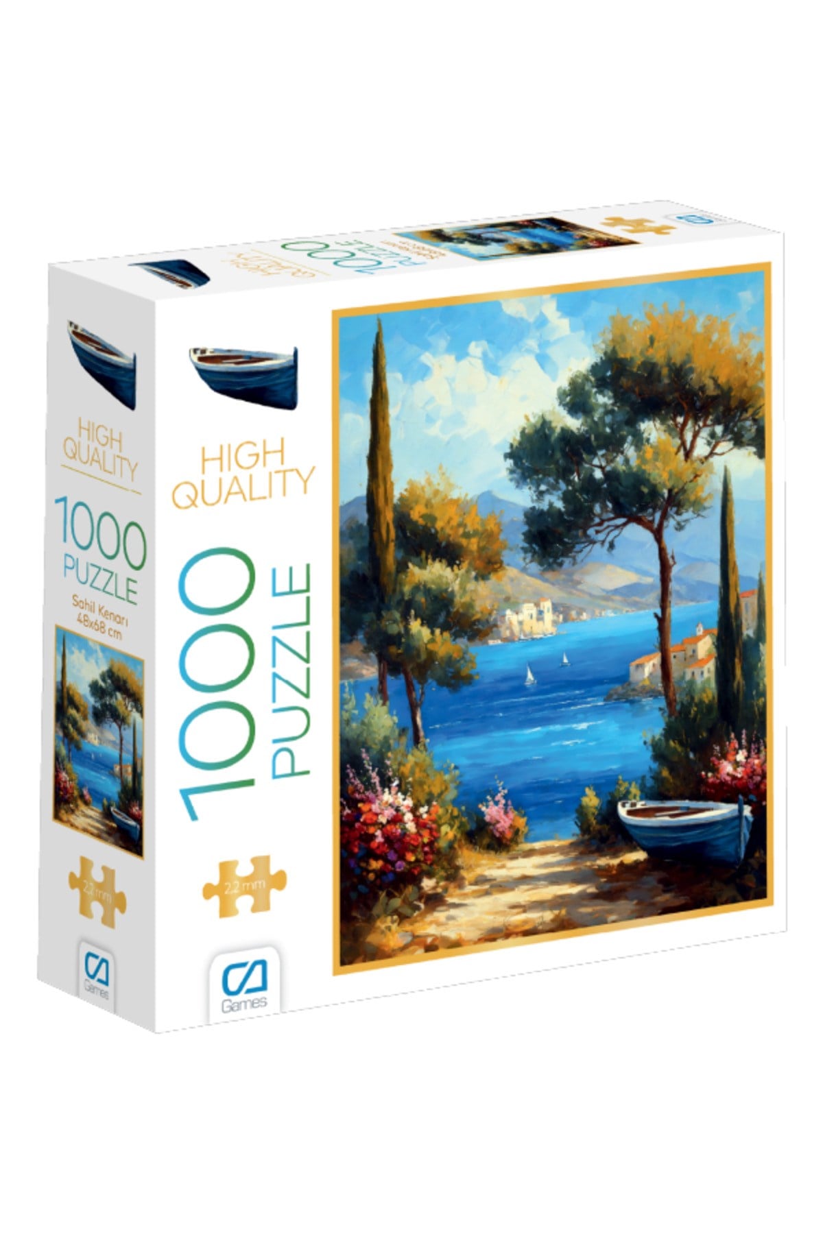 C&A Games Sahil Kenarı 1000 Parça Puzzle