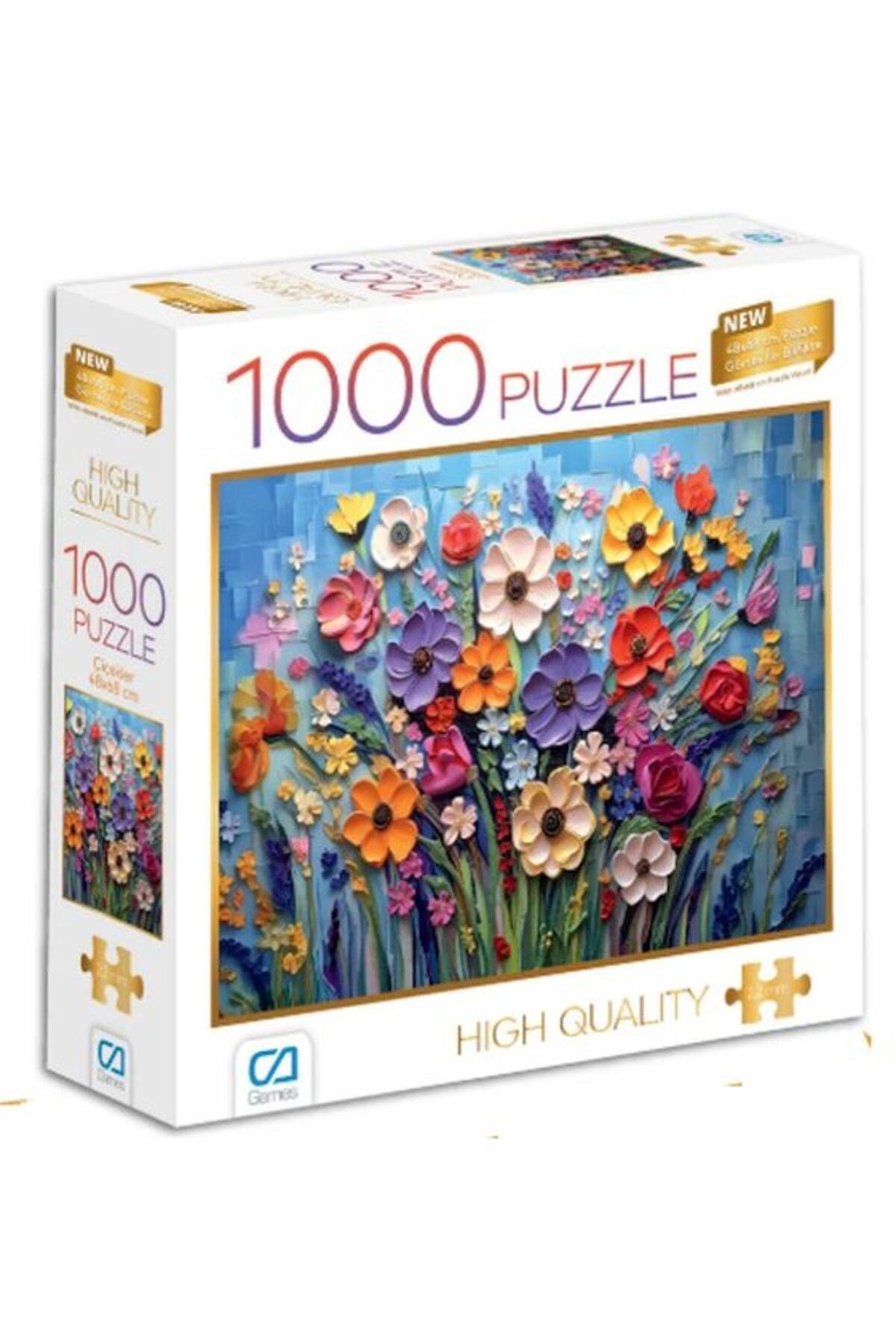 Çiçekler Puzzle 1000 Parça