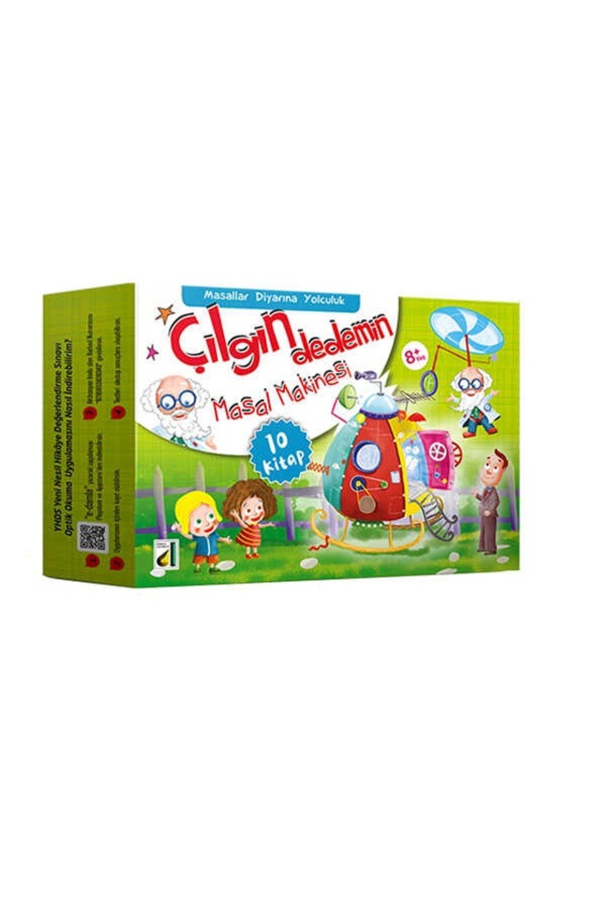 Çılgın Dedemin Masal Makinesi 2.ve 3.sınıf- 10 Kitap