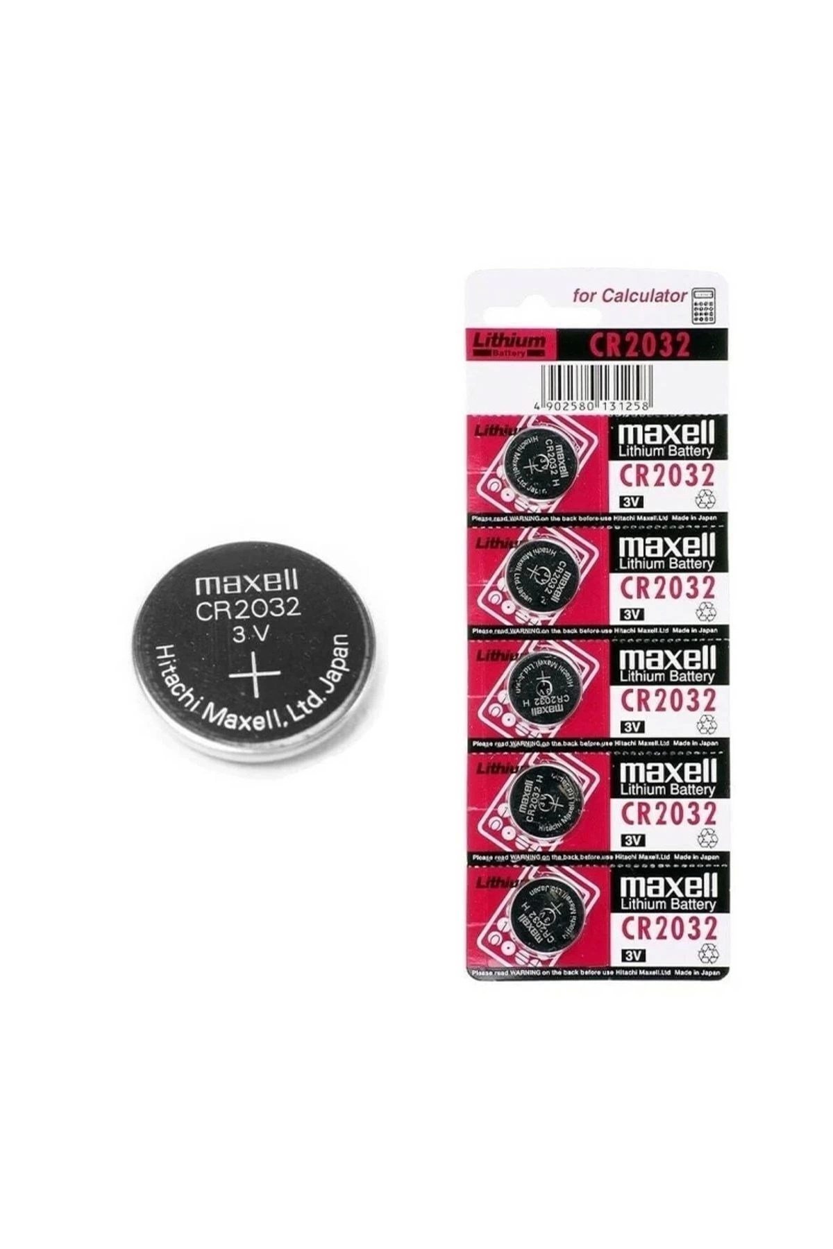Cr 2032 Lithıum Pil 5'Li Paket
