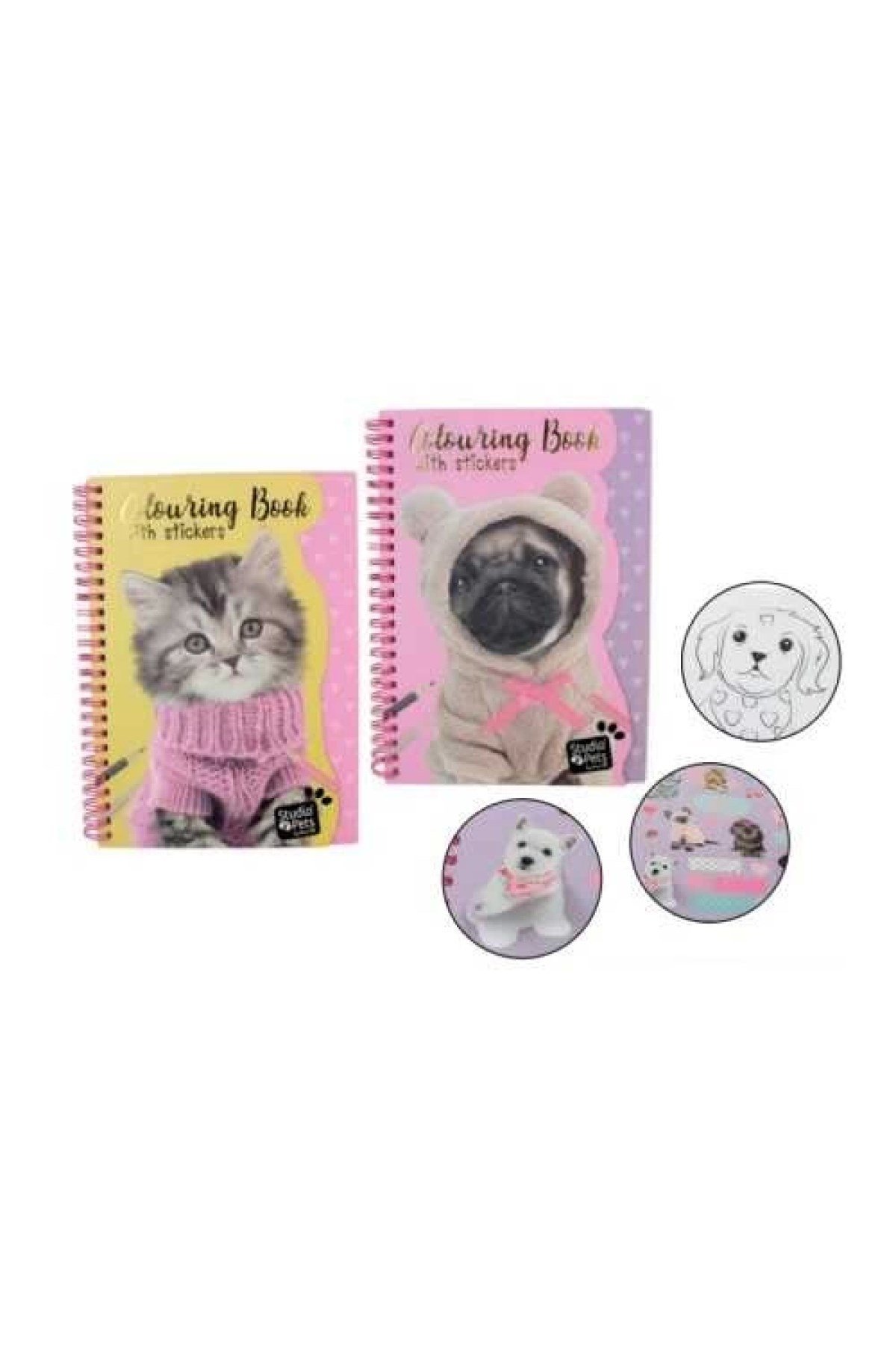 DEFTER STICKERLI A5 STUDIO PETS