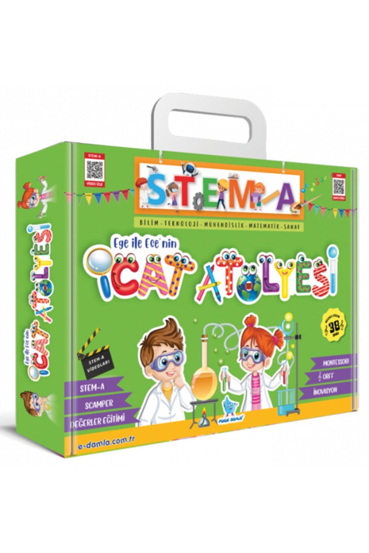 Ege Ile Ece'nin Icat Atölyesi Eğitim Seti (stem-a) +48 Ay
