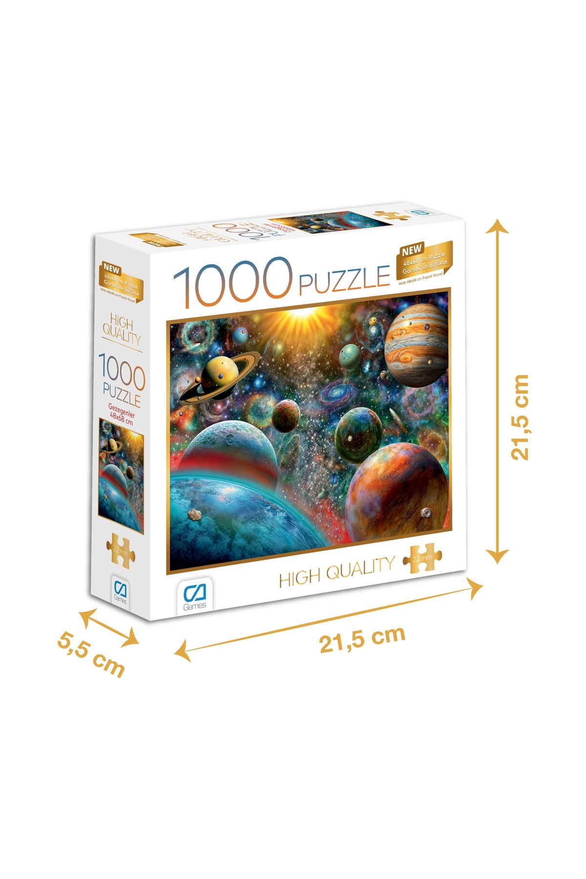 GEZEGENLER PUZZLE 1000 PARÇA