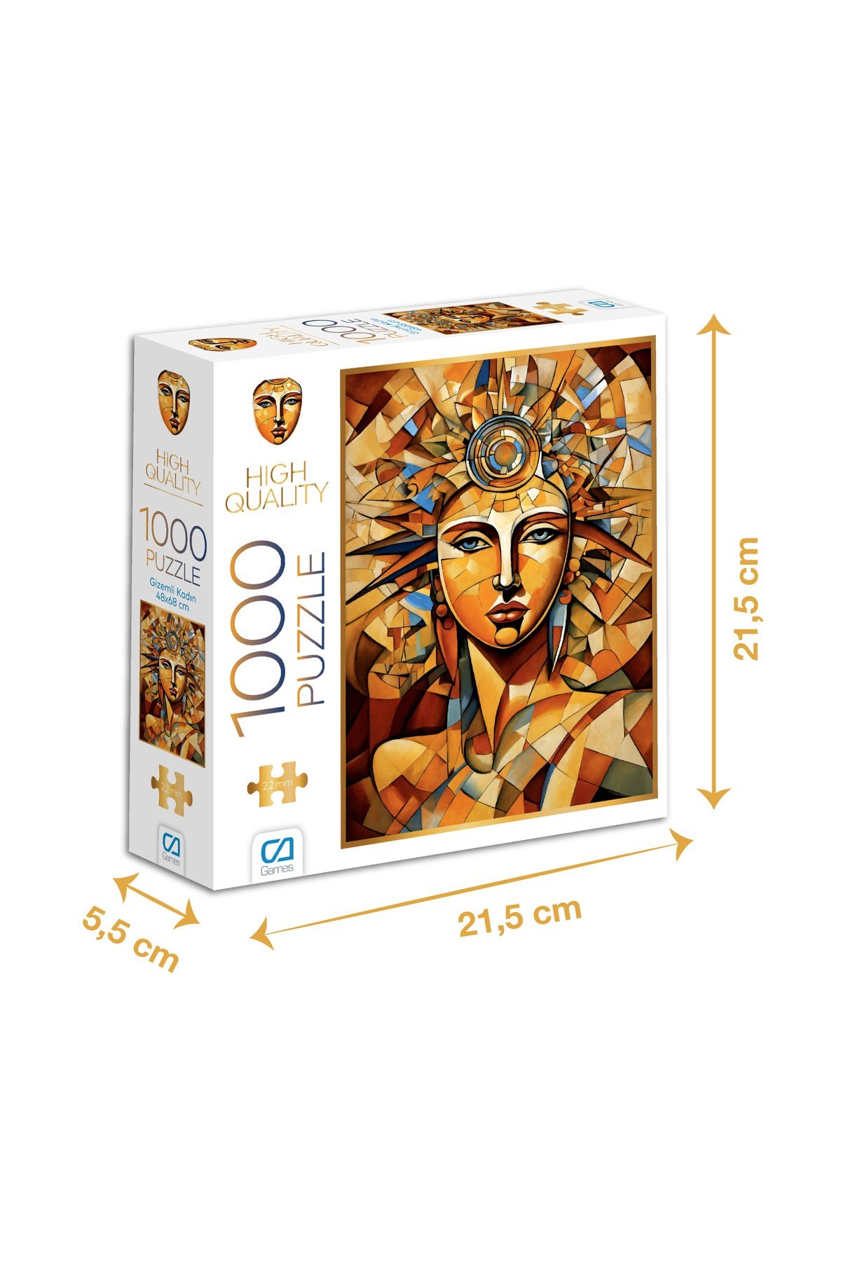 GİZEMLİ KADIN PUZZLE 1000 PARÇA