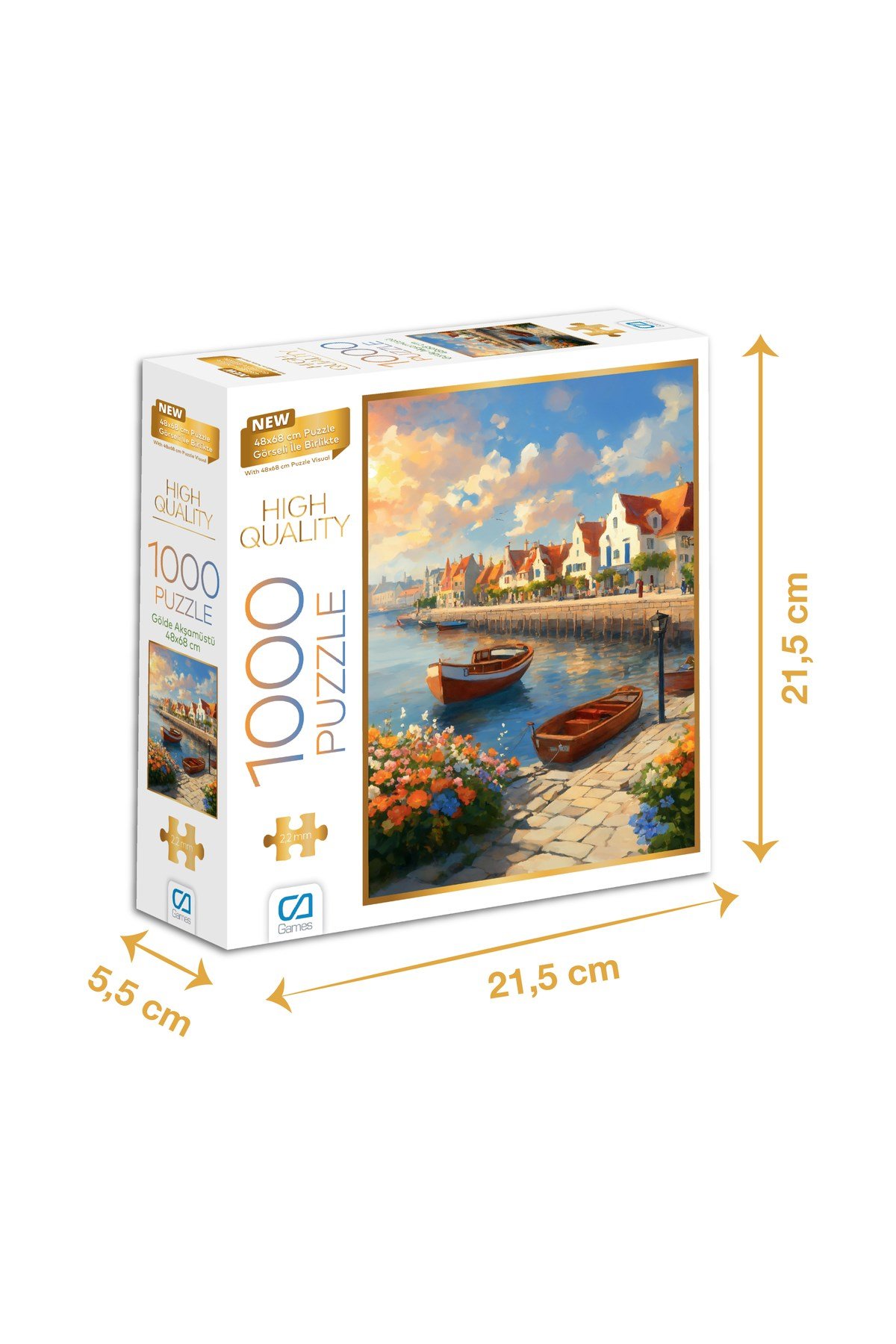 GÖLDE AKŞAMÜSTÜ PUZZLE 1000 PARÇA