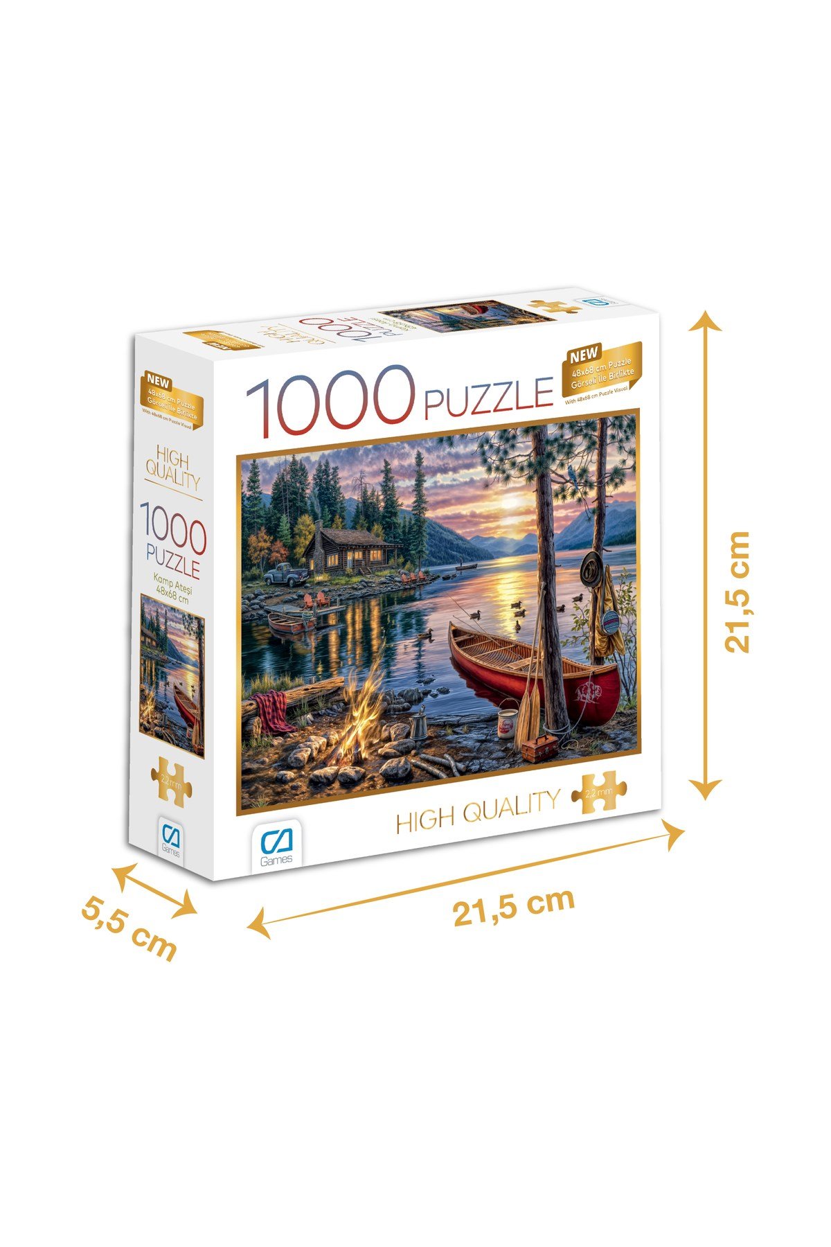 KAMP ATEŞİ PUZZLE 1000 PARÇA