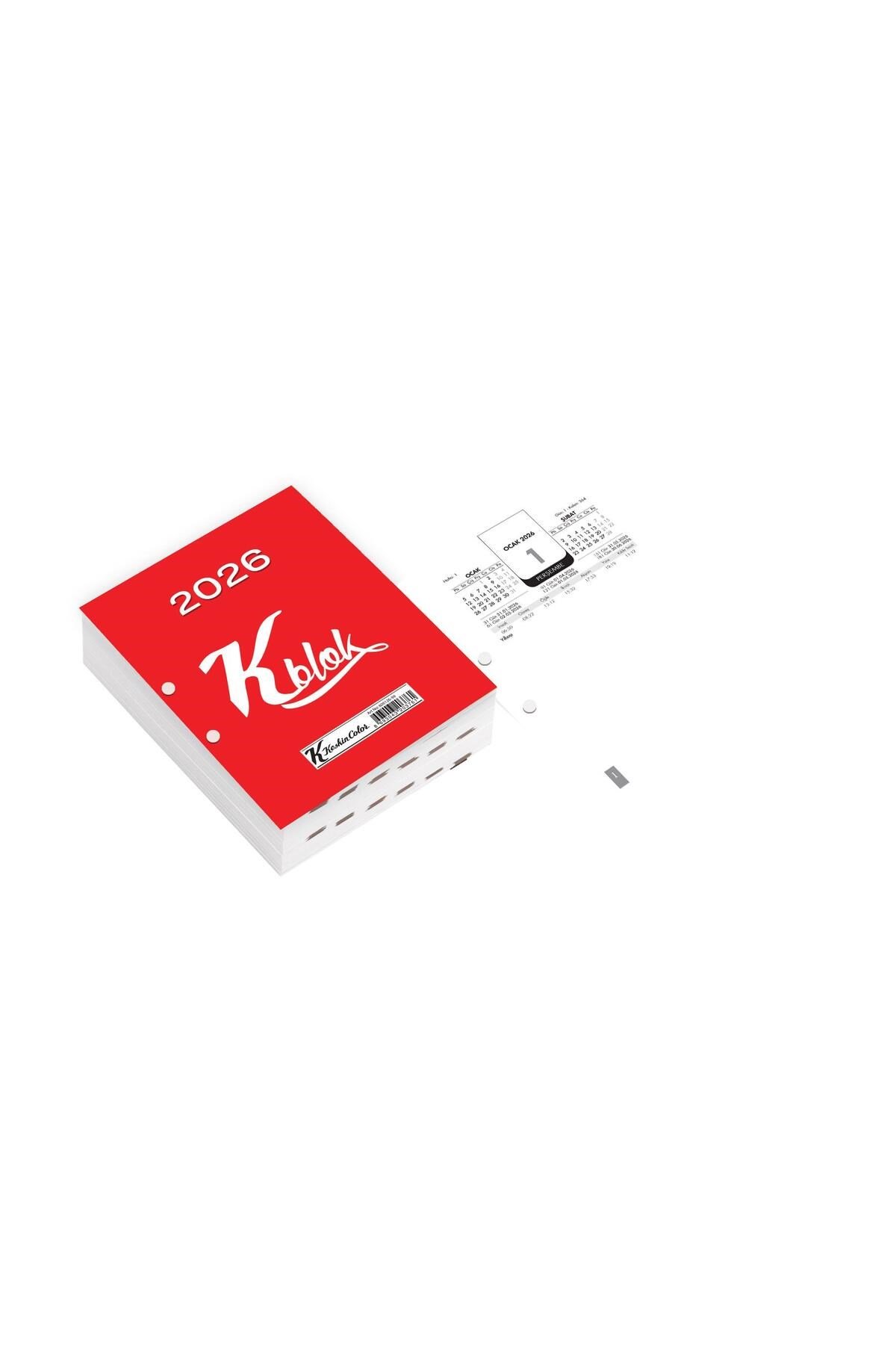 Keskin 2026-K-Blok Günlük Masa Takvimi