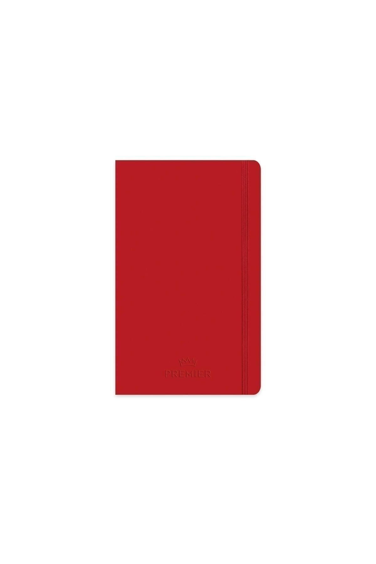 Keskin Color 13x21 Düz Premier Defter - Kırmızı