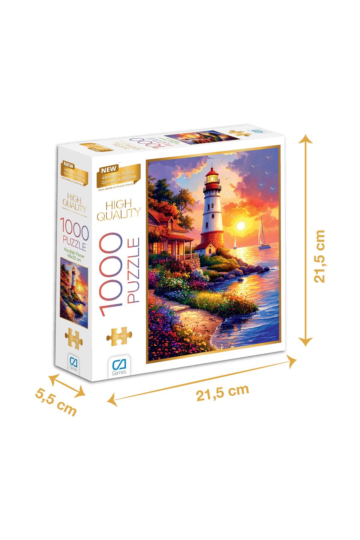 KIYIDAKİ FENER PUZZLE 1000 PARÇA
