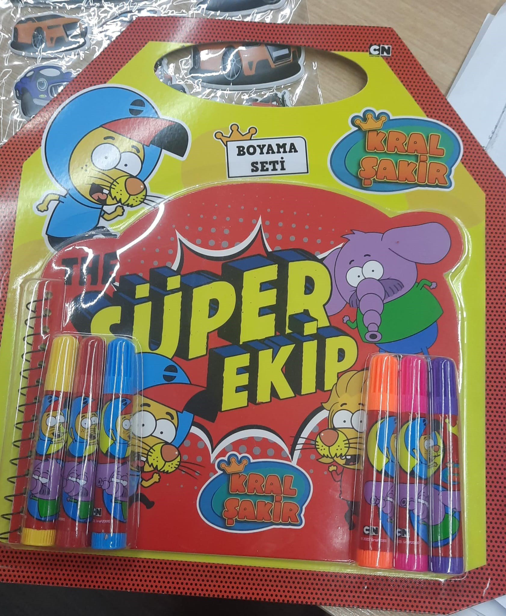 KRAL ŞAKİR BOYAMA SETİ