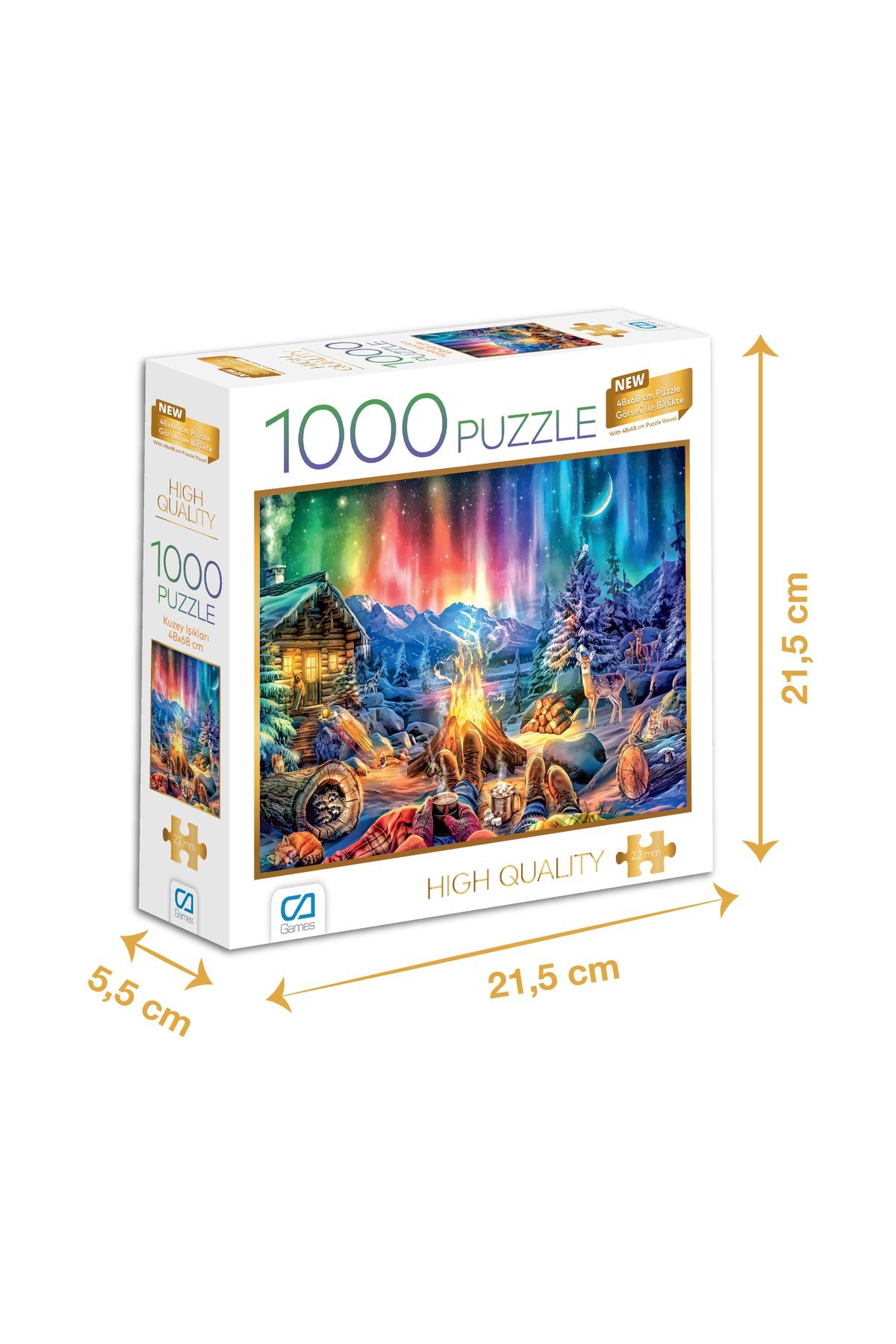 KUZEY IŞIKLARI PUZZLE 1000 PARÇA