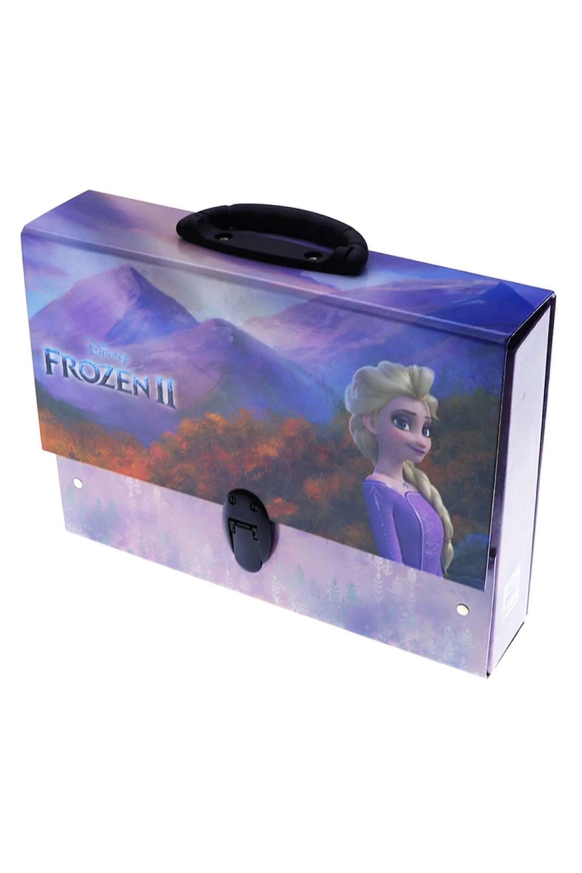 Pembe Frozen Saplı Okul Klasörü