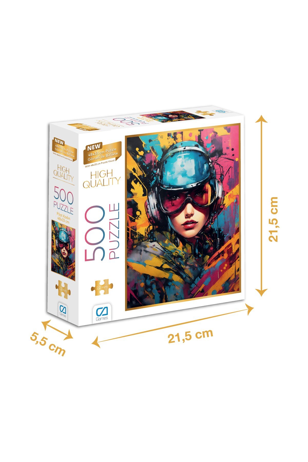 PİLOT KADIN PUZZLE 500 PARÇA