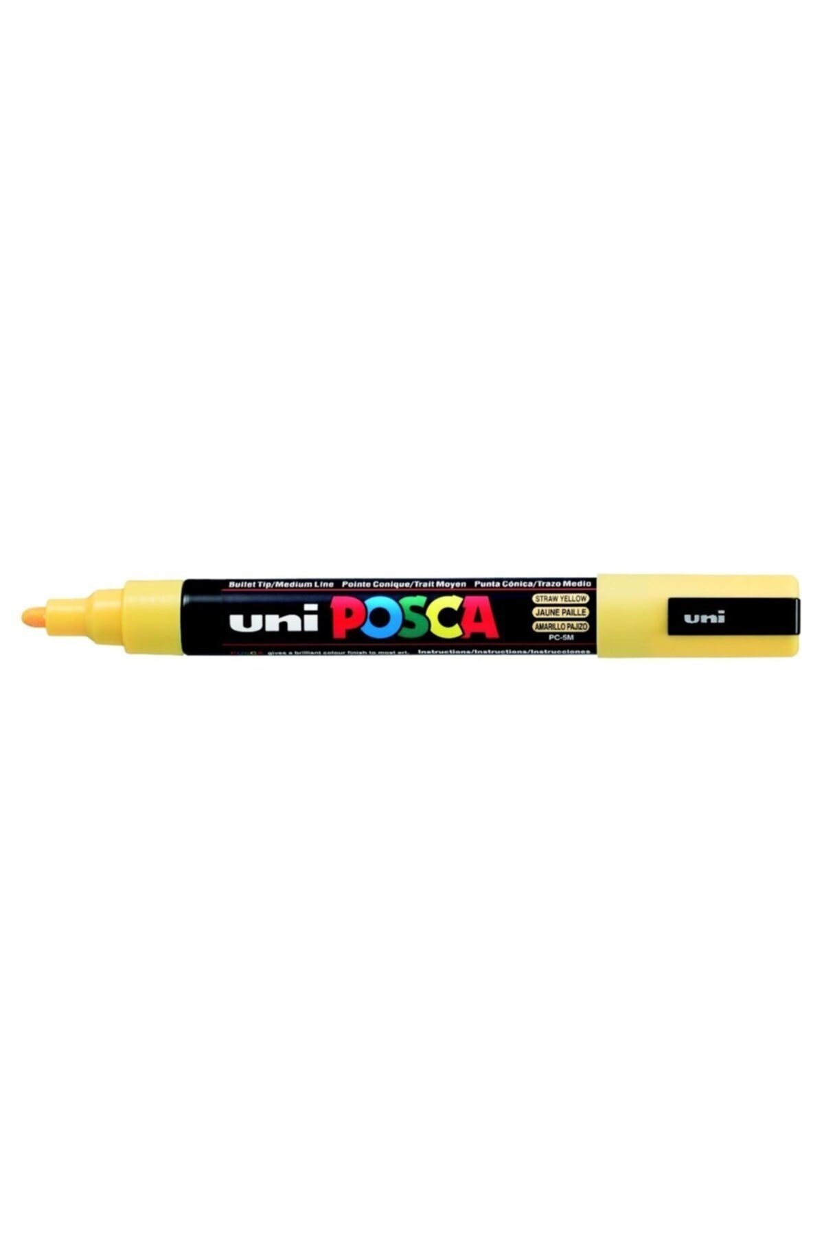 Poster Markörü Posca Pc-5m 1.8-2.5 Saman Sarı