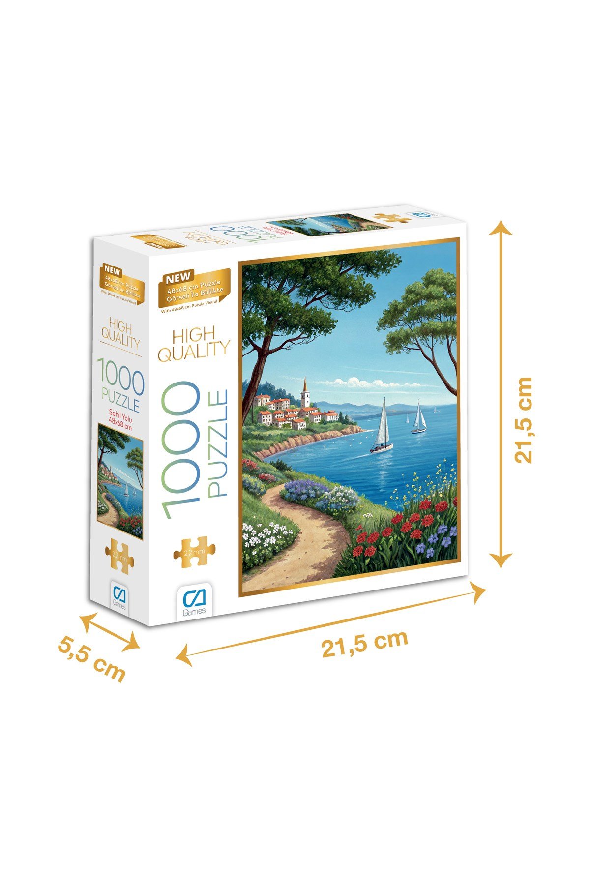 SAHİL YOLU PUZZLE 1000 PARÇA