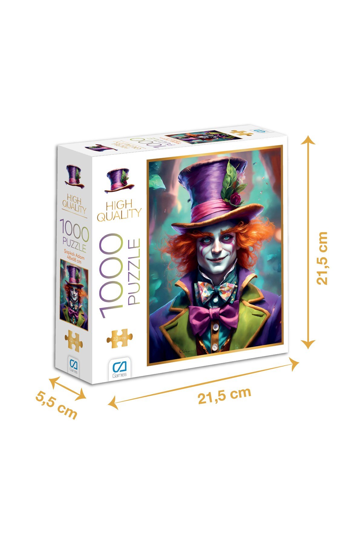 ŞAPKALI ADAM PUZZLE 1000 PARÇA