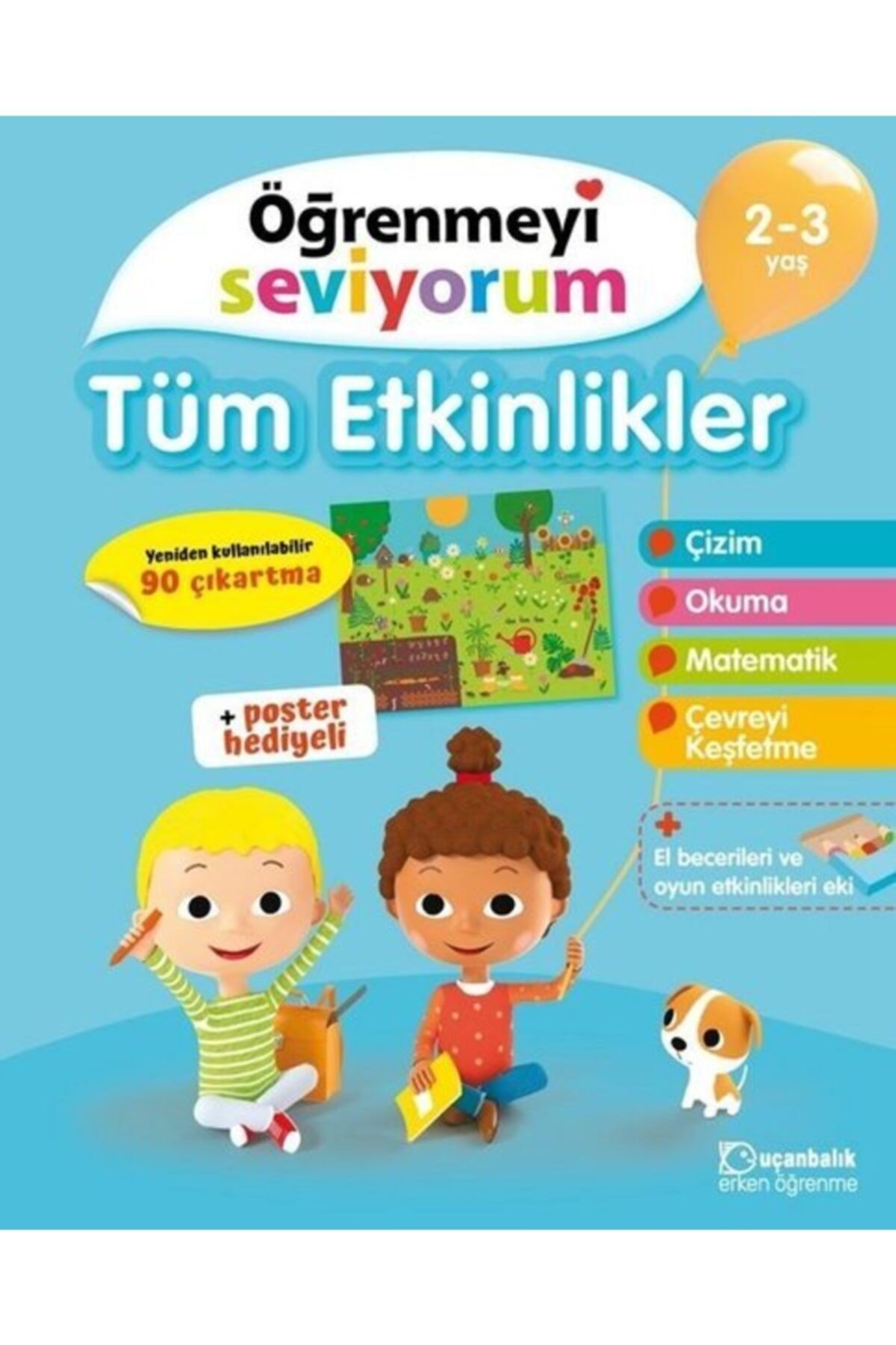 Uçanbalık Öğrenmeyi Seviyorum - Tüm Etkinlikler 2-3 Yaş