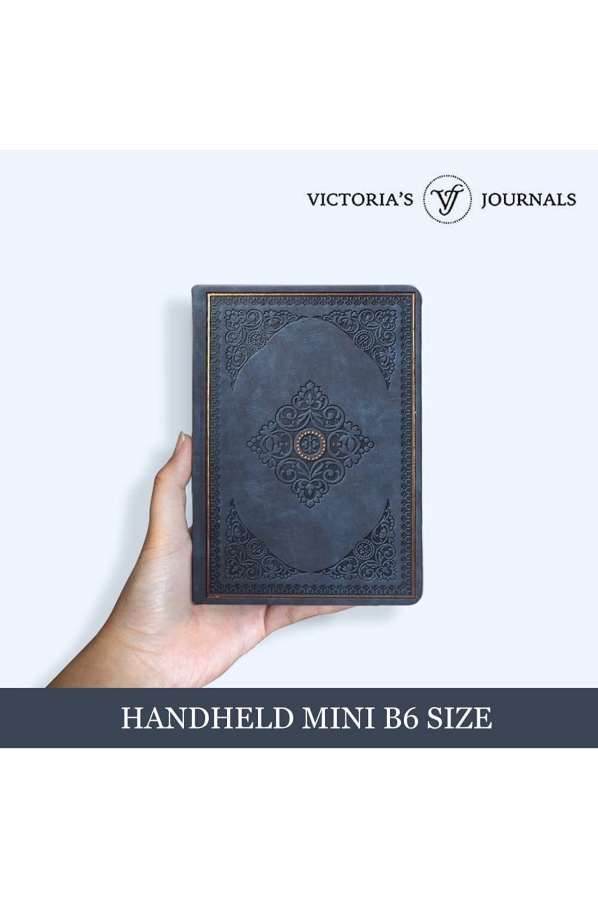Vintage Old Book Defter Çizgili 12x17 Cm