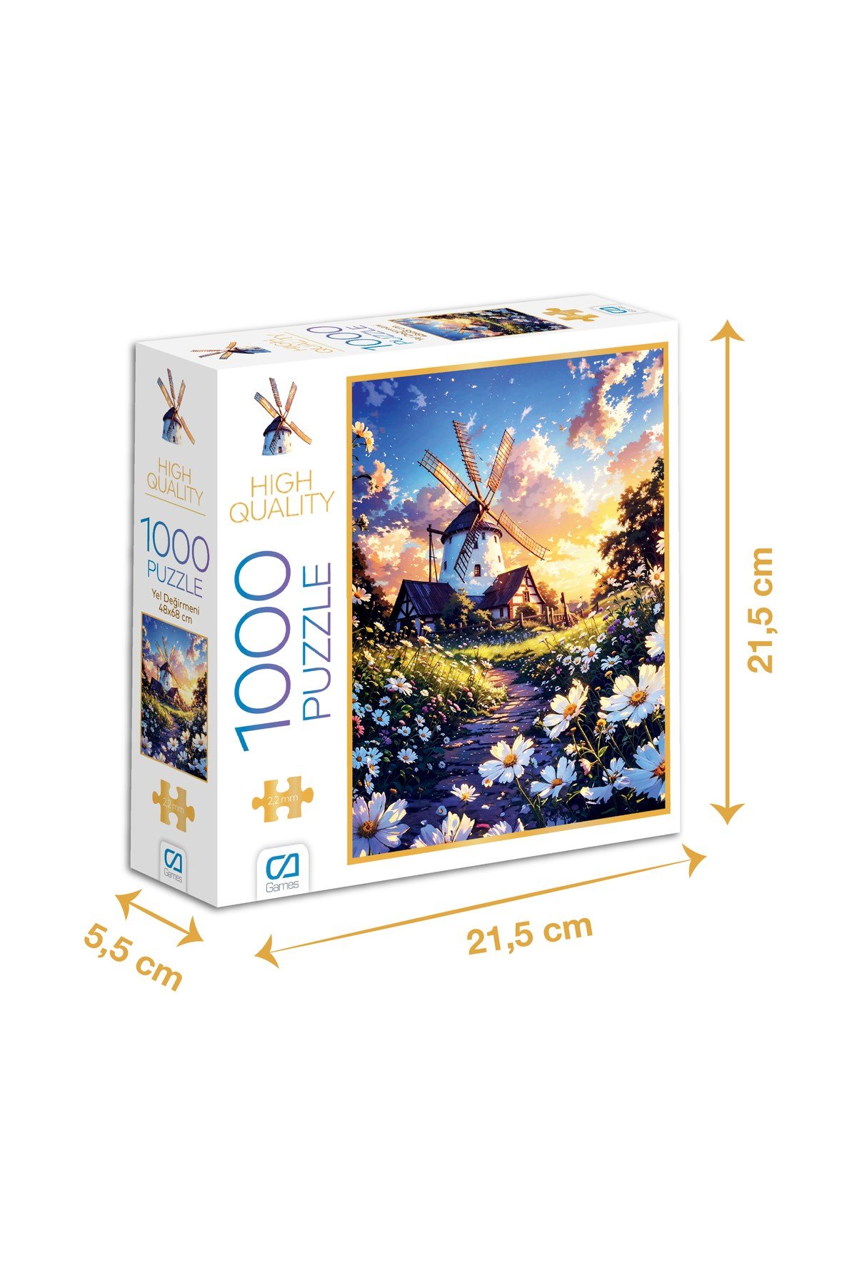 YEL DEĞİRMENİ PUZZLE 1000 PARÇA