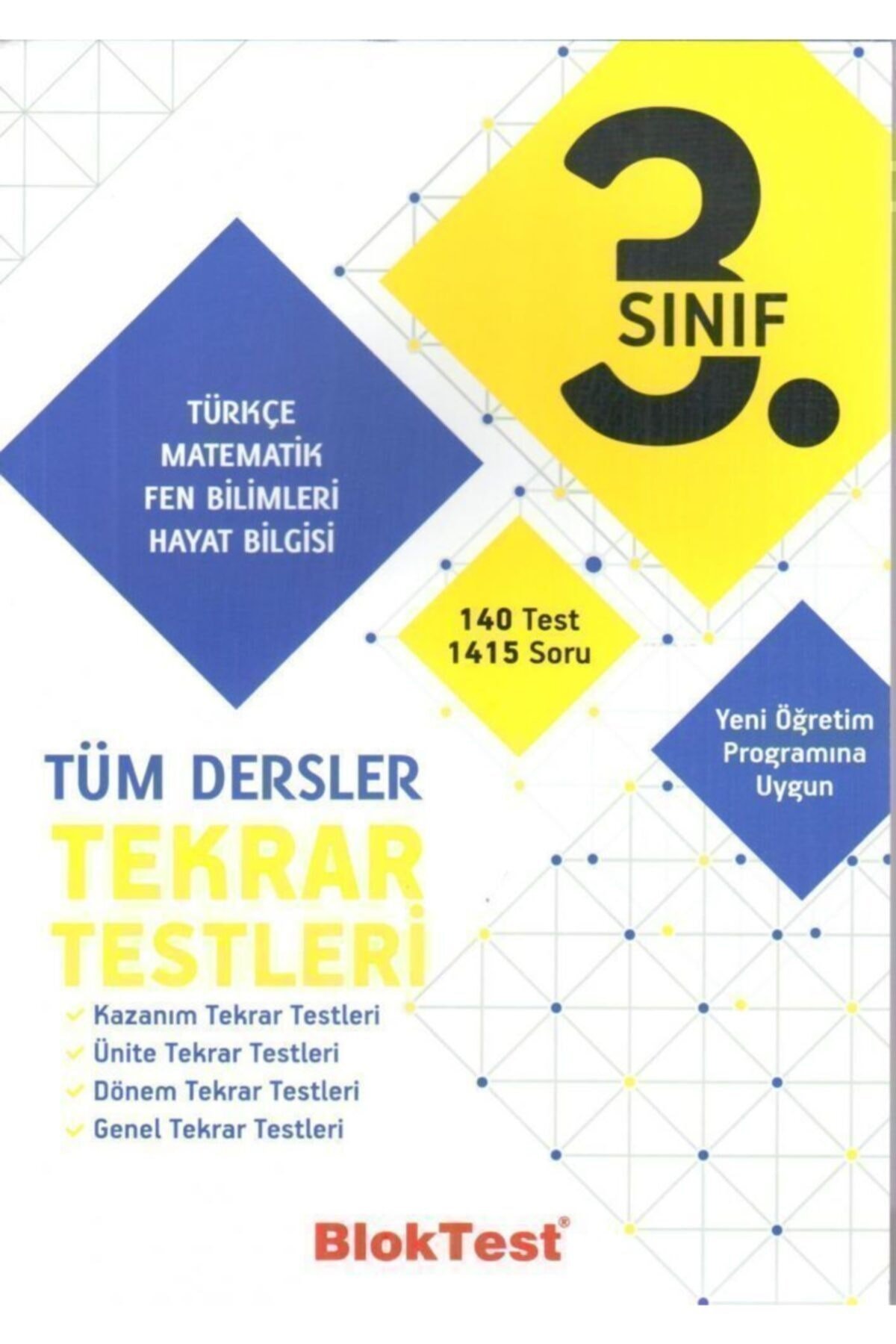 *yeni* 3.sınıf Bloktest Tüm Dersler Tekrar Testleri