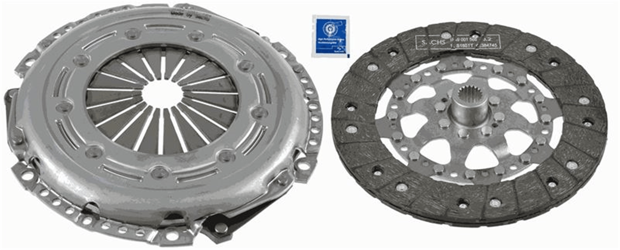 3000951086 DEBRİYAJ SETİ BASKI DİSK P308-P3008-P5008-C4-C4 PICASSO 1.6 HDİ 228mm x 18 Diş EGS 6 Şanzuman