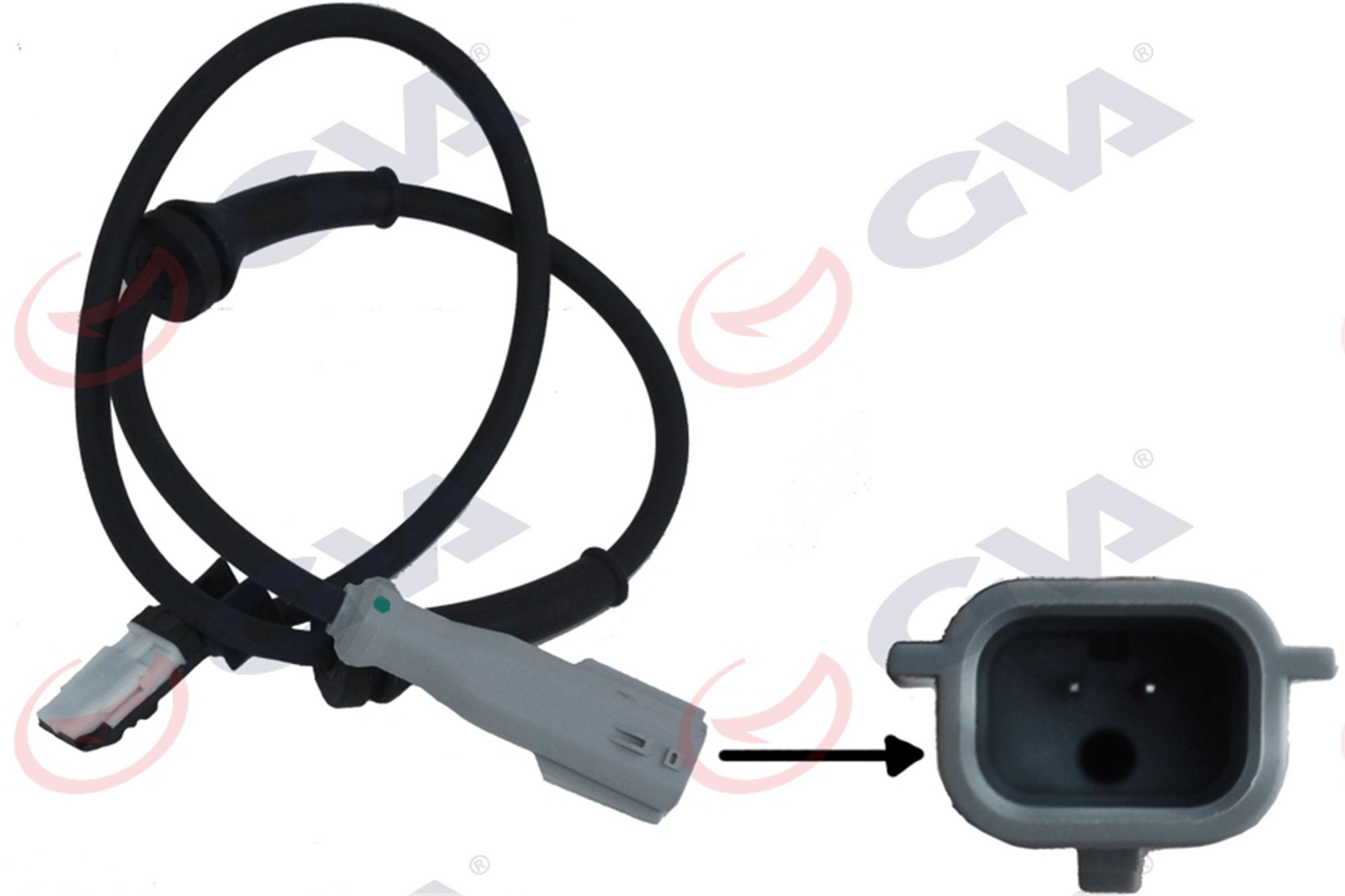 ABS SENSORU ARKA SOL RENAULT KANGOO II 08> MERCEDES CITAN W415 12> .