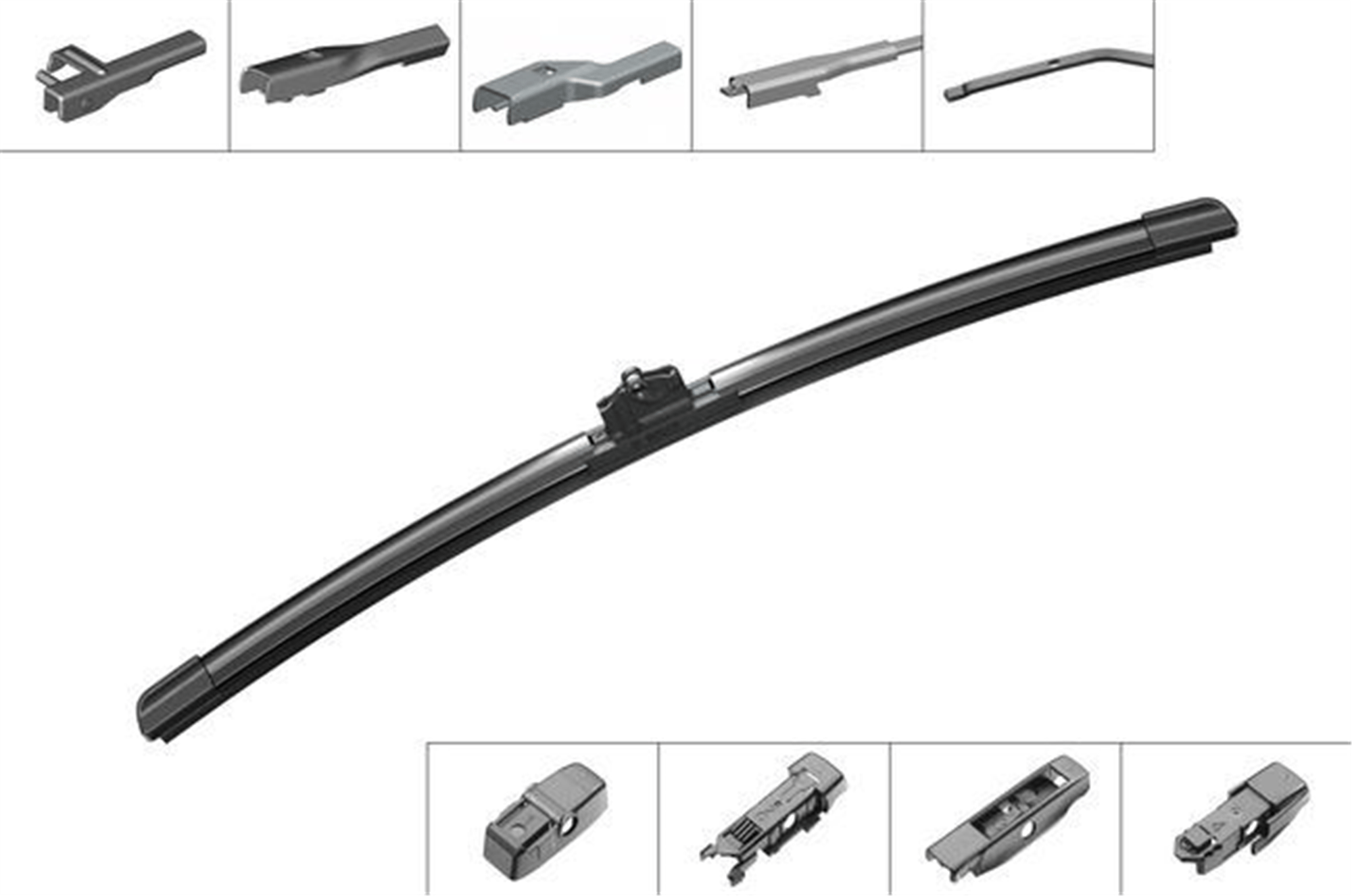 AEROTWİN PLUS TEKLİ SİLECEK - 400 MM ŞEFFAF PAKET AP 400 U