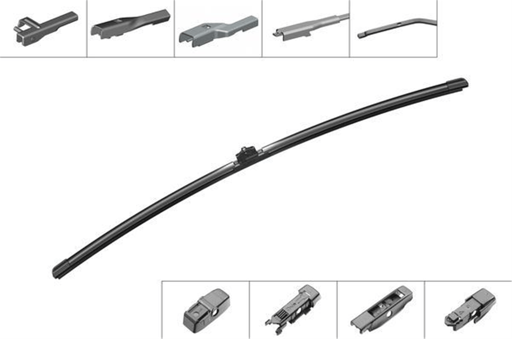AEROTWİN RETROFİT TEKLİ SİLECEK 650mm VW GOLF VII 1.0TSI-1.2TSI-1.4TSI 12 > PASSAT 1.4TSI 14 >