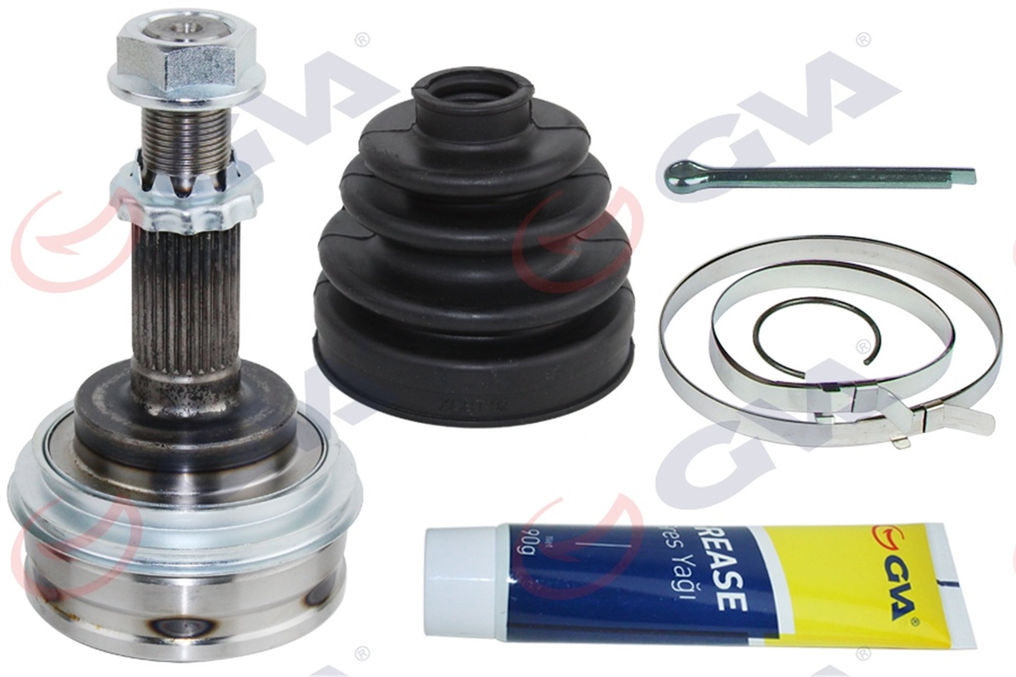 AKS KAFASI DIŞ TOYOTA COROLLA 1.6L 4A-FE AE101 AE111 92-00 / 1.3L 2E EE100 EE111 94-00 / 1.4L 1.6L 4ZZ-FE 3ZZ-FE ZZE111 ZZE112 VVTİ 00-01 ABS siz araçlar için 26x23x56