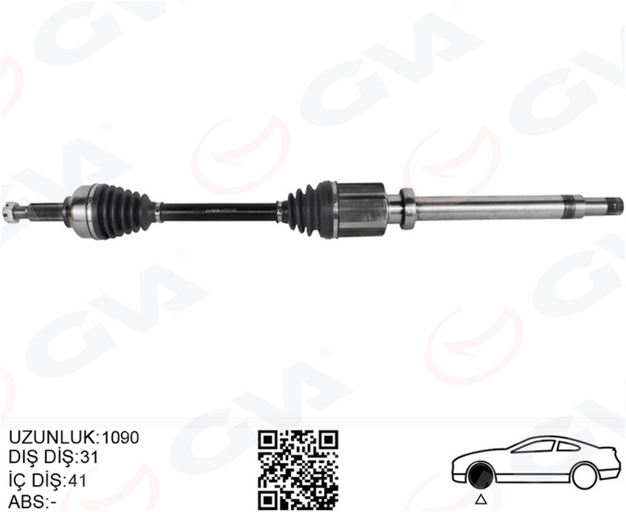 AKS KOMPLE SAĞ ÖN FORD CUSTOM 12> 2.2 TDCİ KISA ŞASE