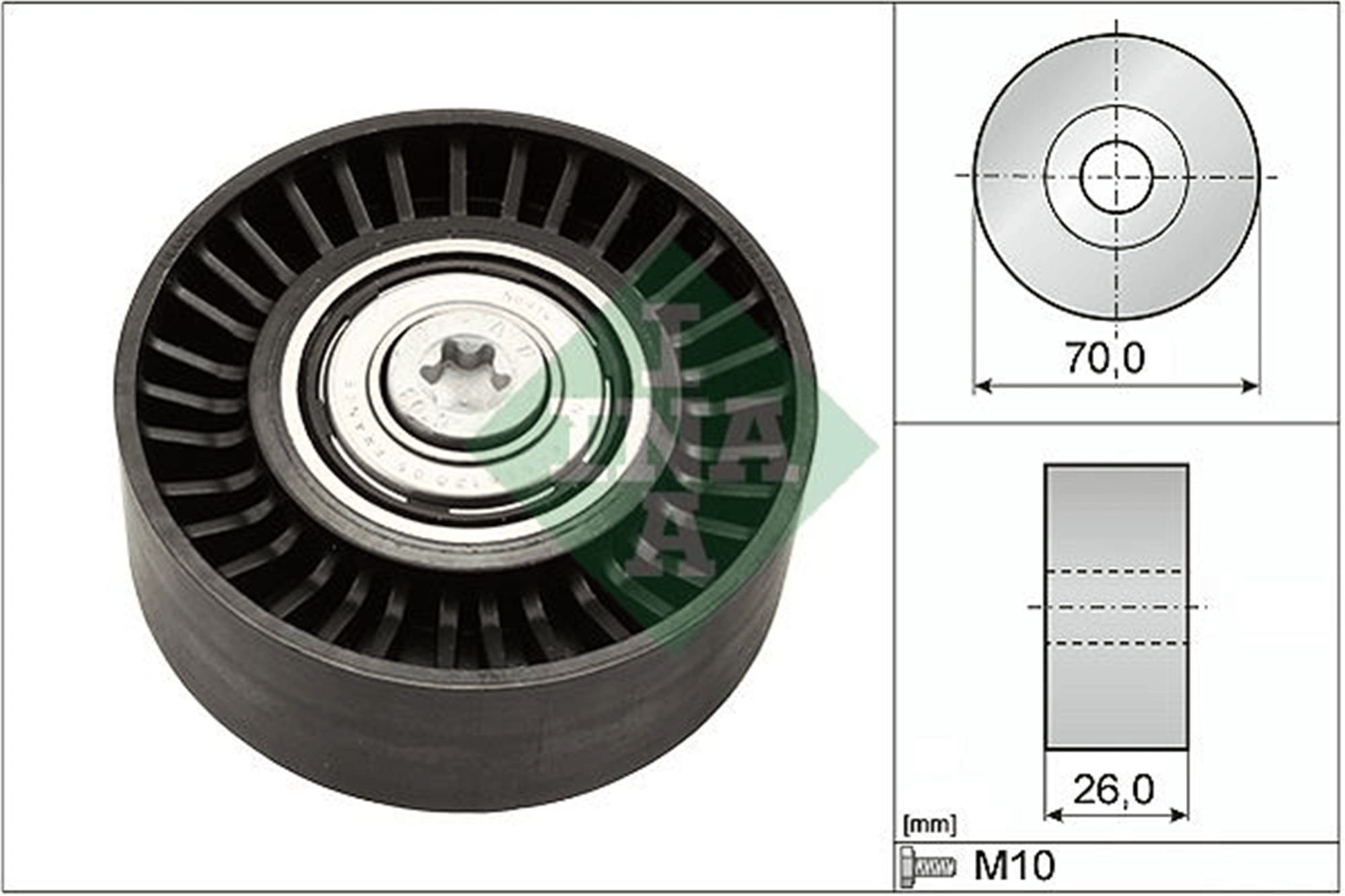 ALTERNATÖR GERGİ RULMANI ASTRA H-VECTRA C-ZAFIRA-SIGNUM 1.9CDTI-DOBLO-BRAVO II-LINEA 1.6D KLİMALI