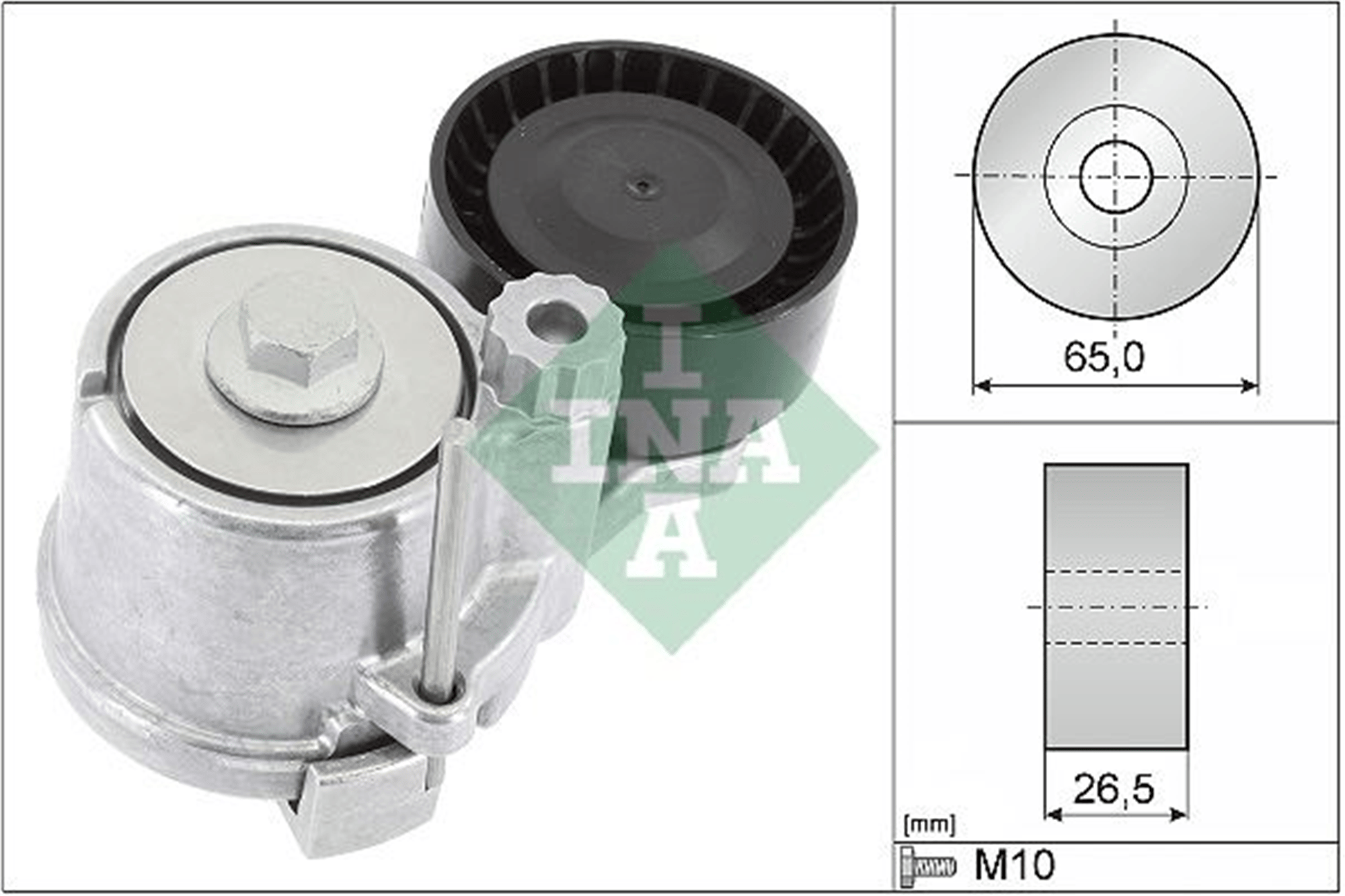 ALTERNATÖR GERGİ RULMANI KÜTÜKLÜ ASTRA K-MERIVA-INSIGNIA-ZAFIRA 1.6 16V B16DTR-DTC-DTE-A16DTH-D16D