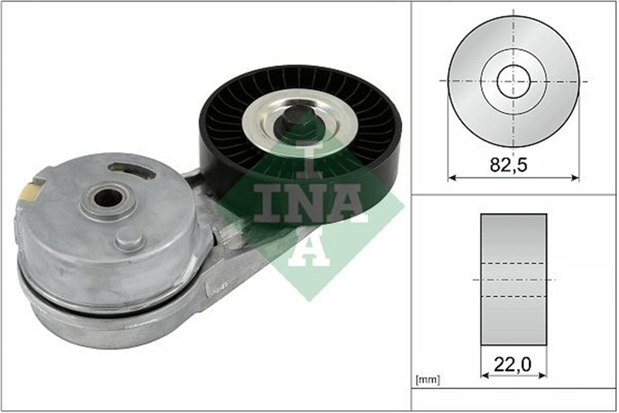 ALTERNATÖR GERGİ RULMANI KÜTÜKLÜ ASTRA G 02-05 - VECTRA B 00-03 -VECTRA C-ZAFIRA 2.0 16V-2.2 16V