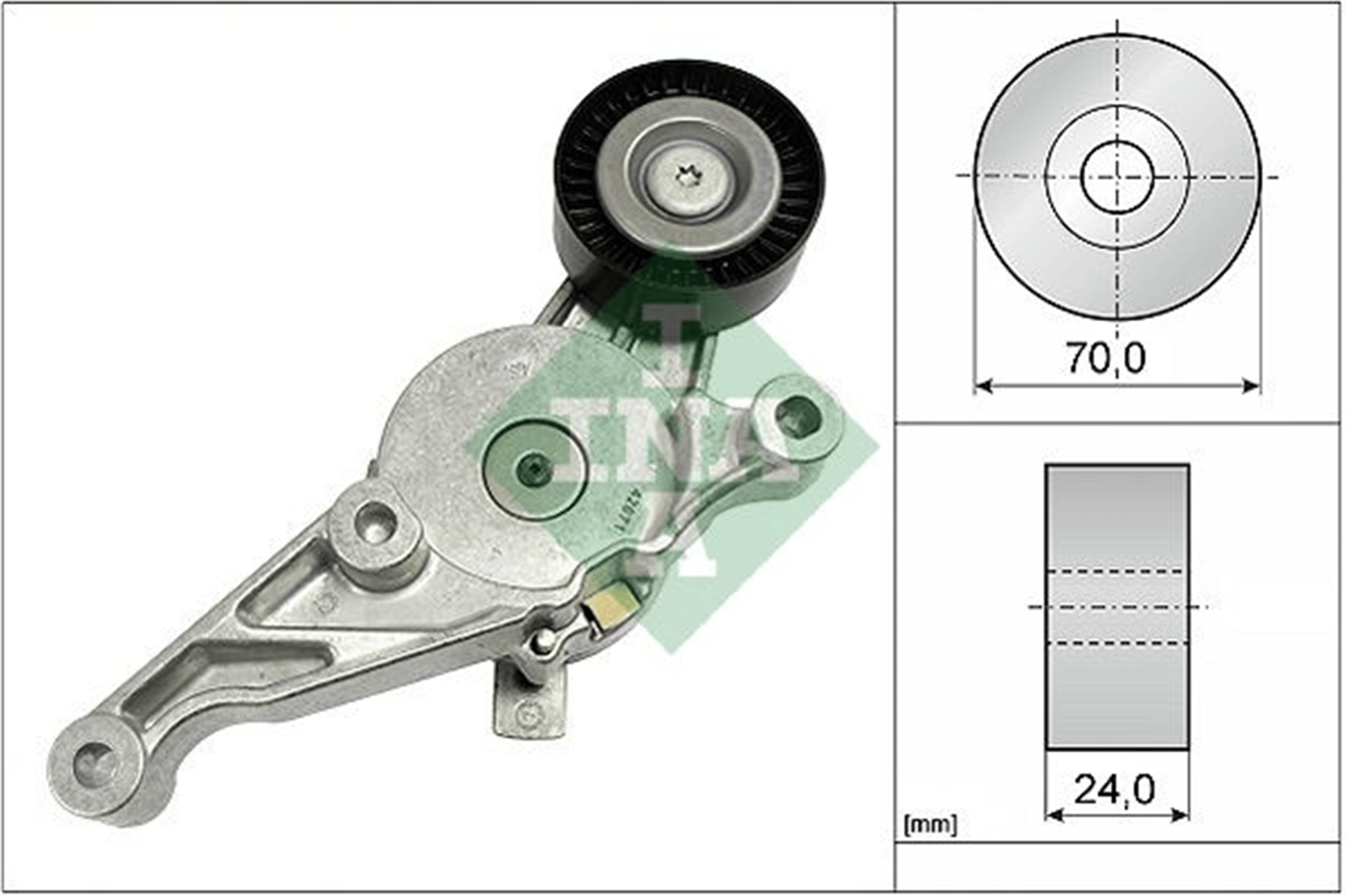 ALTERNATÖR GERGİ RULMANI KÜTÜKLÜ CADDY-T5-GOLF5-JETTA-PASSAT 1.9-2.0 TDI AXB-BJB-BKC-BLS-BXE